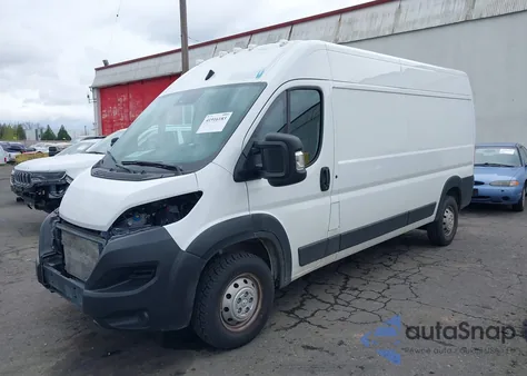 2023 Ram Promaster 2500 High Roof 159 Wb from USA, damaged, VIN 3C6LRVDG6PE571735